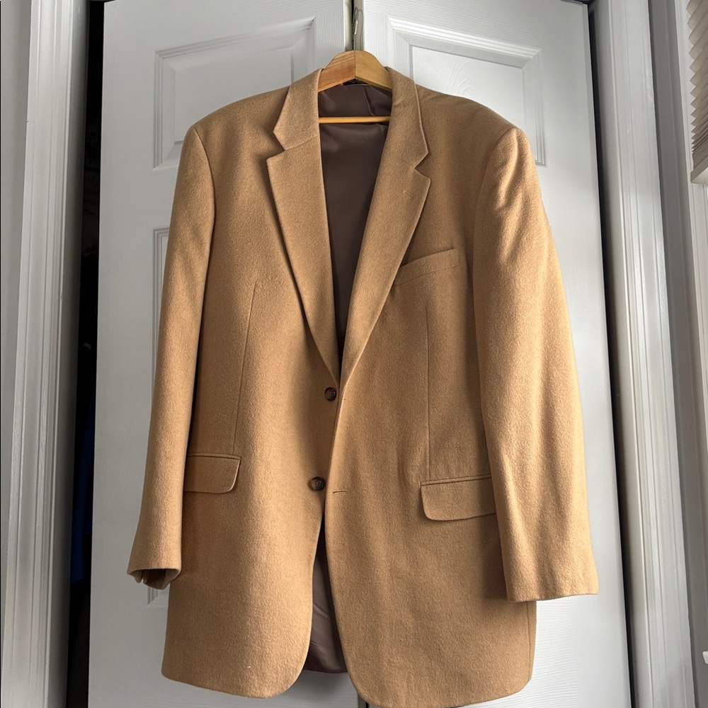 Men's Camel Hair Blazer